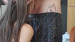 Bts: From Dressing to Deepthroat - Candie Cross Gets Pounded in POV Intimate Warm-up
