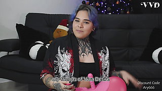 I ride my new sex toy, I delicious