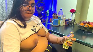 Leaving Everyone Behind, I Found My Stepcousin Alone in the Dining Room and Fucked Her Like I Wanted