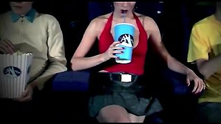 Cute Blonde Nicole Ray fucks her friend's brother's big cock