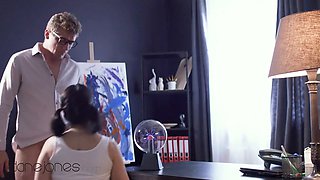 Dane Jones teenager student Lady Dee gives dick sucking and Tight Pussy to lecturer