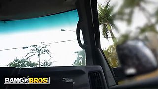 Bangbros - stunning stunner essie gotback's Tight Pussy is grasping on a Big Dick in the screw bus
