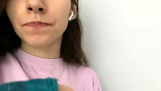 Tasting Cream from Panties - Solo BDSM Webcam Show