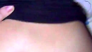 After the club, the horny bitch is fucked doggy style