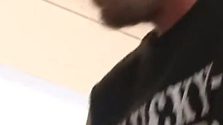 Kaz B gets pounded from behind by Luke Hotrod
