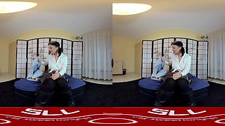Schulmädchen Dildotest - German Amateur Solo Masturbation With Dildo