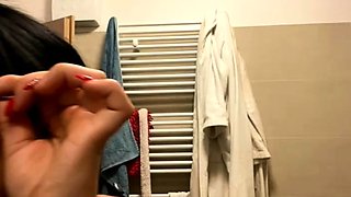 Hottest brunette solo webcam masturbation 2