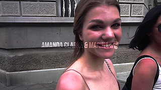 Day Full of Pissing with Amanda Clarke and Marina