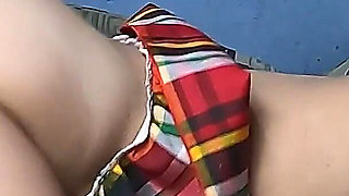 Student Has Fun with Her Teacher