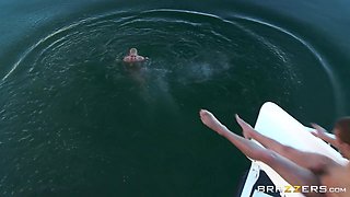 Fucking On The Open Water: Part Two With Xander Corvus, Vanessa Cage - Brazzers