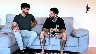 SDFM three way action! Morena cocksucker takes hefty