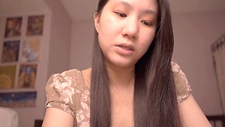 Hot asian girl, good girl, asmr