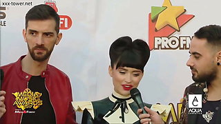 Irina Rimes Celeb in Latex- Media Music Awards (Trailer)