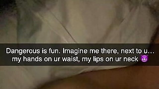 Wife got tempted by neighbor next door and she ends up cheating on her husband on Snapchat