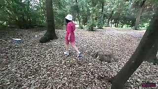 WHAT THE FUCK ARE YOU LOOKING AT! Fucked by a stranger along the railroad!