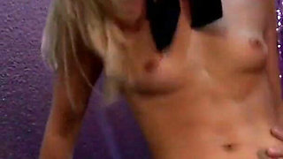 Katie Kox loves her boobs drenched in jizz