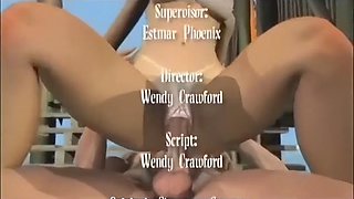 Beachside cartoon babe getting pussy fucked