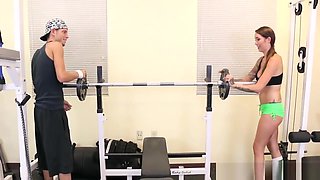 Callie Fucked Hard For Gym Membership