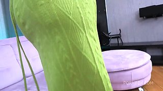 FIRST BLACK DP! Juicy Stacy Fort gets her first interracial double