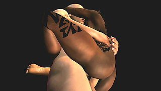 Black Girl Standing 69