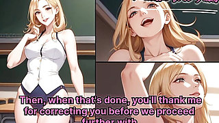 You failed the exam, teacher wants to punish you by feminizing and fucking your sissy hole(FEMINIZATION ROLEPLAY - AI GENERATED)