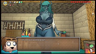 The naughtiest customer gets a wild ride under the desk