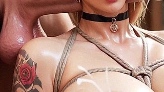 Debra and Clarence Hot Sex in the Library, Bukkake Gangbang with Curvy Blonde Woman, Whore Sucking Big Dicks, Creampie Anal Sex