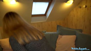 Public agent hot looking cougar in glasses has a flawless figure for a hard fast pov bang