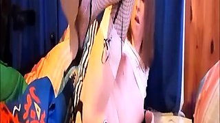 Shemale tranny ass toying