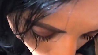 Milfycalla- a Lot of Cum on My Black Down Jacket and Black Leather Leggings 216