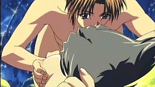 Horny Japanese anime teen whore with cock and cock