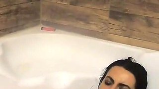 Kinky MILF Games with Mega Orgasm in Bathtub at Home- Preview