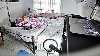 Behind the scenes of Fat Mom bbw chubby playing with thick dildo pt 3