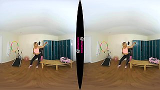 Socials Thot - Fit Babe Striptease In The Locker Room
