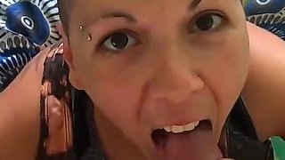 Our cum in mouth and swallow compilation #3