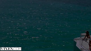 VIXEN Stunning Gianna Dior Has Intense Sex On A Desert Island