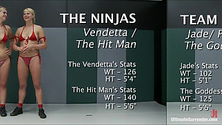 Round One the Ninja's (1-0) Vs the Goddesses (0-0)
