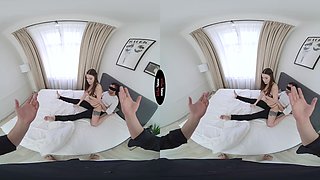 Liya Silver VR Porn: Close Your Eyes And I'll Do The Rest - VirtualTaboo