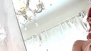 Masturbating in the Mirror...