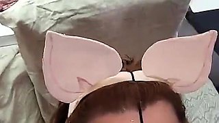 I Love When My Owner Uses My Throat Like a Vagina and Humiliates My Face