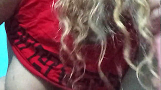 I Suck a Fake Cock and I End up on Top of It and I Squirt