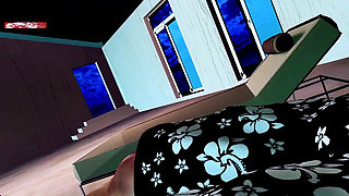 Pixelated Beauty with Dangerous Curves- 3D Animation Hentai