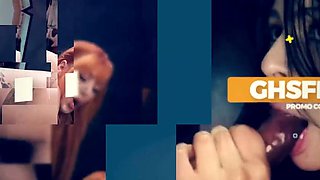 GloryholeSecrets - Juicy Brunette Swallows Tons Of Cum At The Gloryhole