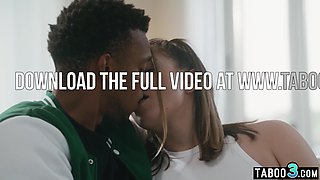 Teenage screwed by BIG BLACK PENIS Bf and the perv coach