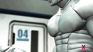 Engaging sugar baby at shaved movie