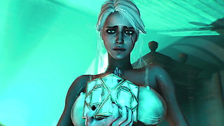 The Witcher Ciri Vs Orc (cube of Desires) by 26regionsfm (animation with Sound) 3D Hentai Porn Sfm