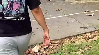 Park girl I invite her home