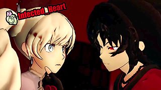 Corrupted Hearts"" animated erotic compilation with anime beauties