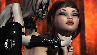 3d dickgirl witch fucks hard a sexy girl in the dark castle
