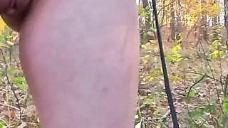 Horny 18 Years Old Schoolgirl Got Lost in the Forest I Fuck Her Hard in All Holes